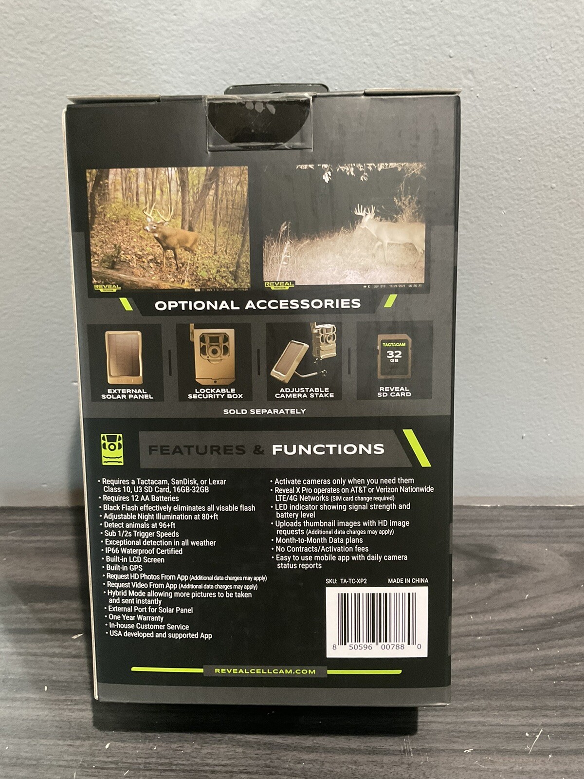 Tactacam Reveal X PRO Cellular Trail Camera TATCXP2 LTE Free