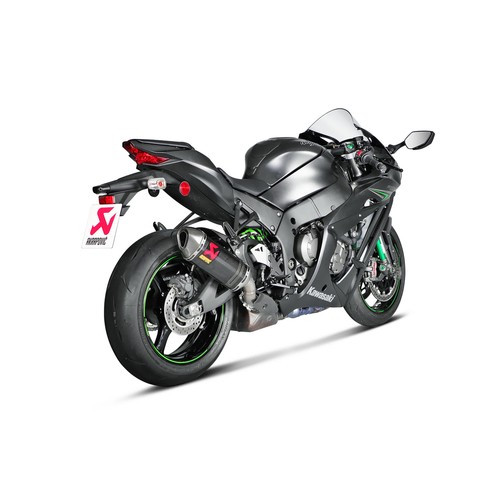 Akrapovic Slip-On Carbon Terminal for Kawasaki 1000 ZX10R NINJA 2018-2020 - Picture 3 of 7
