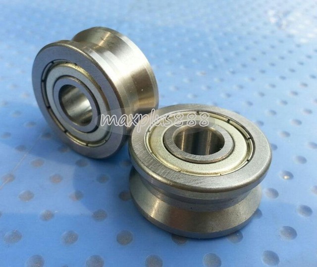 1Pcs V Groove Track Roller Guide Vgroove Sealed Ball Bearing 10*30*14mm