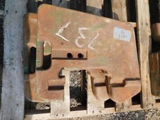 John Deere Tractor, Front Suit Case Weights X 6, Tag #737
