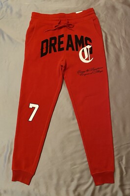 *NEW* Rue21 Dreams Very Nice Graphic Design Soft Knit Tapered Leg Fleece Jogger