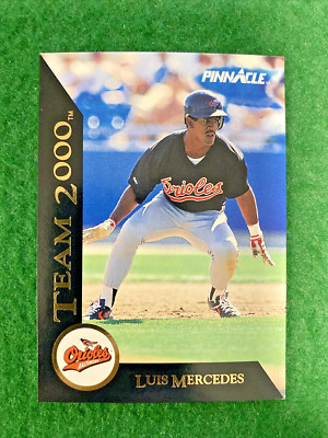 1992 Score Pinnacle #71 SP Team 2000 Luis Mercedes Baltimore Orioles MLB
