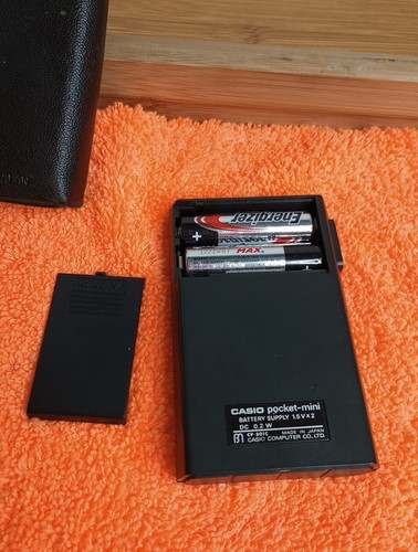 Vintage Casio Pocket Mini Calculator CP-801C Made In Japan. Missing Front Plate - Picture 6 of 12
