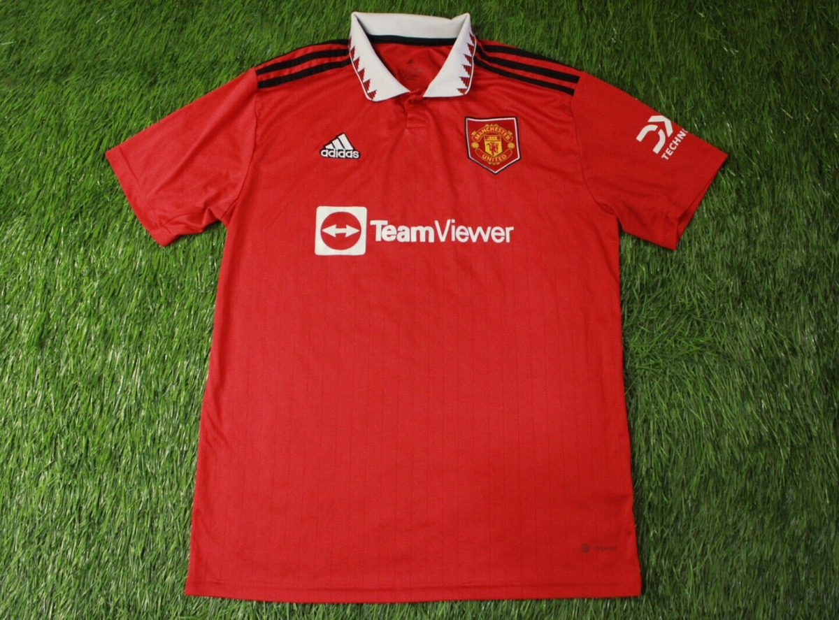 MANCHESTER UNITED 2022/2023 FOOTBALL SHIRT JERSEY HOME ADIDAS