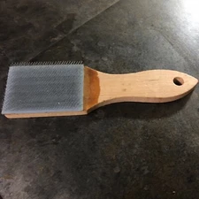 New File Cleaner Brush, Cleans Wood And Metal Pieces From File & Rasp Teeth