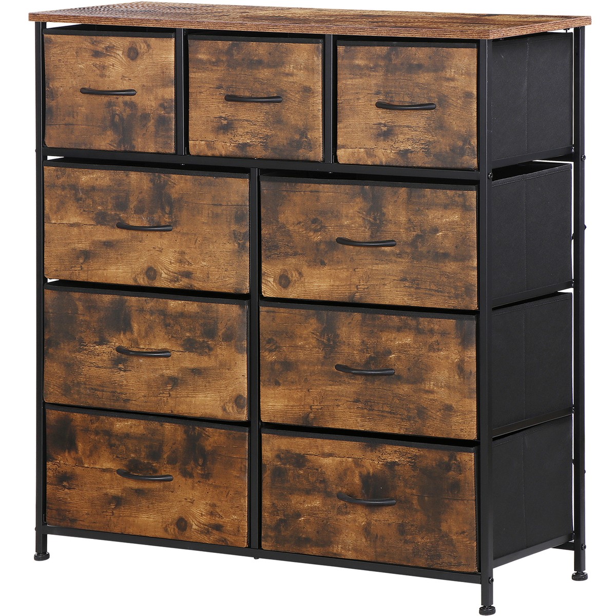 9 Drawer Dresser Storage Tower For Living Room Laundry Entryway Rustic Brown | eBay 9 Drawer Dresser Storage Tower For Living Room Laundry Entryway Rustic Brown | eBay