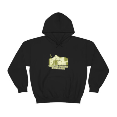 No Basement In The Alamo Unisex Heavy Blend™ Hooded