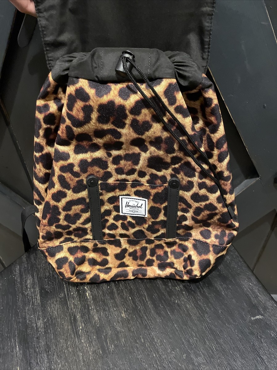 Herschel Supply Co. Retreat Backpack Mini Leopard Black Herschel Supply Co. Retreat Small Backpack | italist, ALWAYS  main image 2