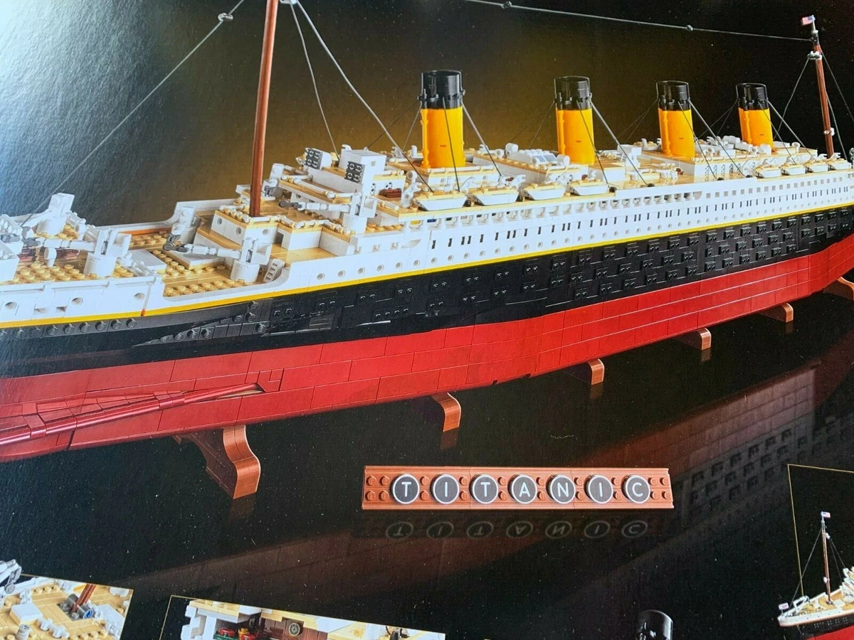 LEGO Titanic Building Set - 9090 Pieces (10294) New in hand RARE AWESOME ‼️  673419340335