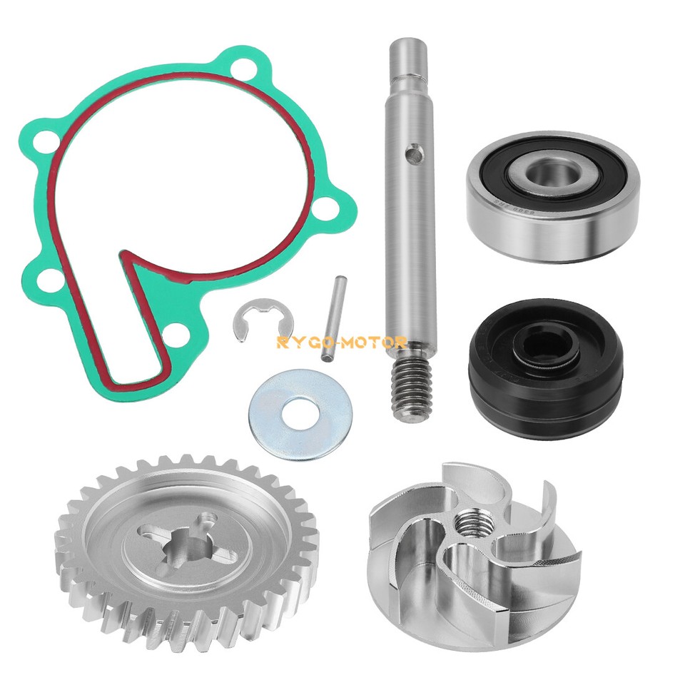 Water Pump Impeller Gear Bearing Seal Kit &Gasket For Yamaha Banshee 350 1987-06 - Foto 3