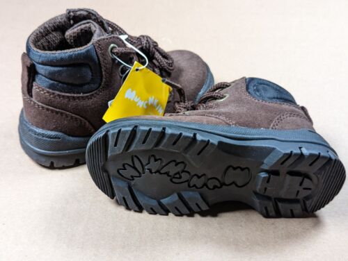 NEW WITH TAG! Stride Rite Brown Leather Hiking Boots Sz Infant 5 M ~ FREE SHIP! - Picture 1 of 2