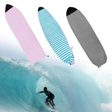 Surfboard Sock Cover with Drawstring Organizer Pouch Protection Water Sports