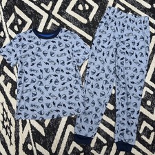 Boys 8 PJ Set, Dream Big Peace Out, Top  Jogger Style Bottoms