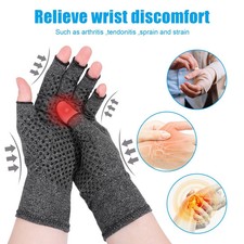 1Pairs Compression Gloves Arthritis Carpal Tunnel Hand Brace Support Pain Relief