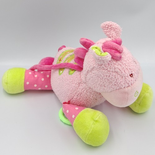Doudou musical zèbre cheval