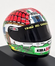 Minichamps 1/8 Valentino Rossi Misano 2008 AGV Moto GP Crash Helmet + Case