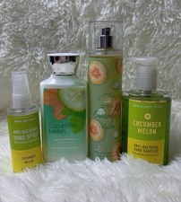 Bath And Body Works CUCUMBER MELON 4 pc set
