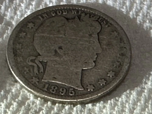 1895-P Barber Quarter — photo from another recent sale