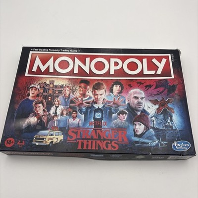 Netflix Stranger Things Season 4 Edition Monopoly Complete Hasbro 2022