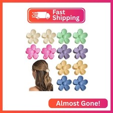 YosaiHom 12 Pcs Colorful Mini Hair Claw Small Hair Clips for Women Kids Girls, 1