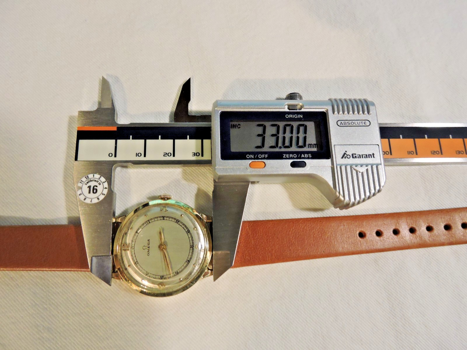 18K SOLID Gold Omega Automatic Bumper Nickel Coat… - image 12