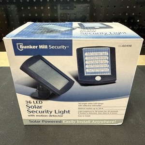 Bunker Hill Security Solar Light 36 LED Motion Sensor