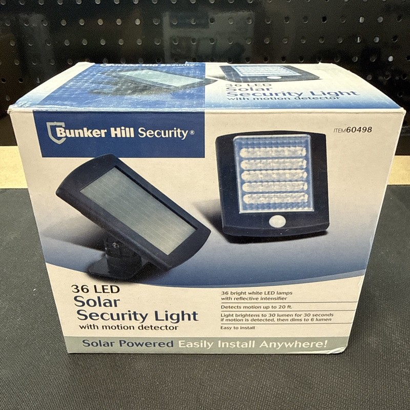 Bunker Hill Security Solar Light 36 LED Motion Sensor