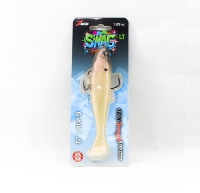 Zman Soft Köder Swag Swimbait LT 6 Zoll Albino (4958)