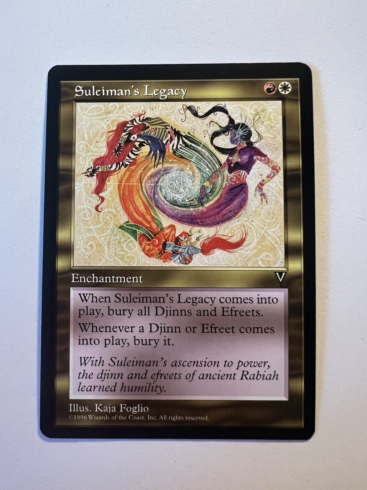 Suleiman's Legacy - RESERVED LIST - MTG Visions - NM