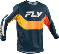 Kinetic Mesh Jersey Navy/Orange Md