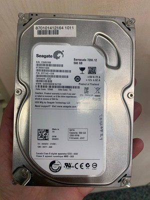 Seagate Barracuda 7200.12 - 500GB HDD - 7200 RPM - SATA - ST3500413AS
