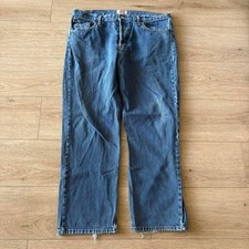 Vintage 90s Y2K Levi's 501 XX Jeans 36x29 Button Fly Relaxed Straight Leg Denim