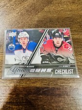 2015 Connor McDavid RC Upper Deck - Young Guns Checklist