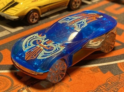 Hot Wheels 2019 1:64 Scale  Forward Force  Model Car Used Blue Nice See Pics!