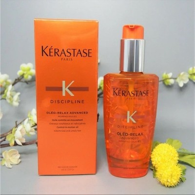 Kerastase Discipline Oleo Relax Advanced Hair Smoothing Oil 3.4oz /100ml New
