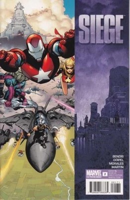 Siege #1 Marvel Comics 2nd Print Direct Edition 2010 NM
