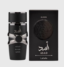 Asad Elixir EDP by Lattafa For Men 3.4oz 100ML  NEW ARRIVAL