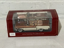 1:43 NEO Models 1958 Chevrolet Bel Air HT Convertible Acrylic Case