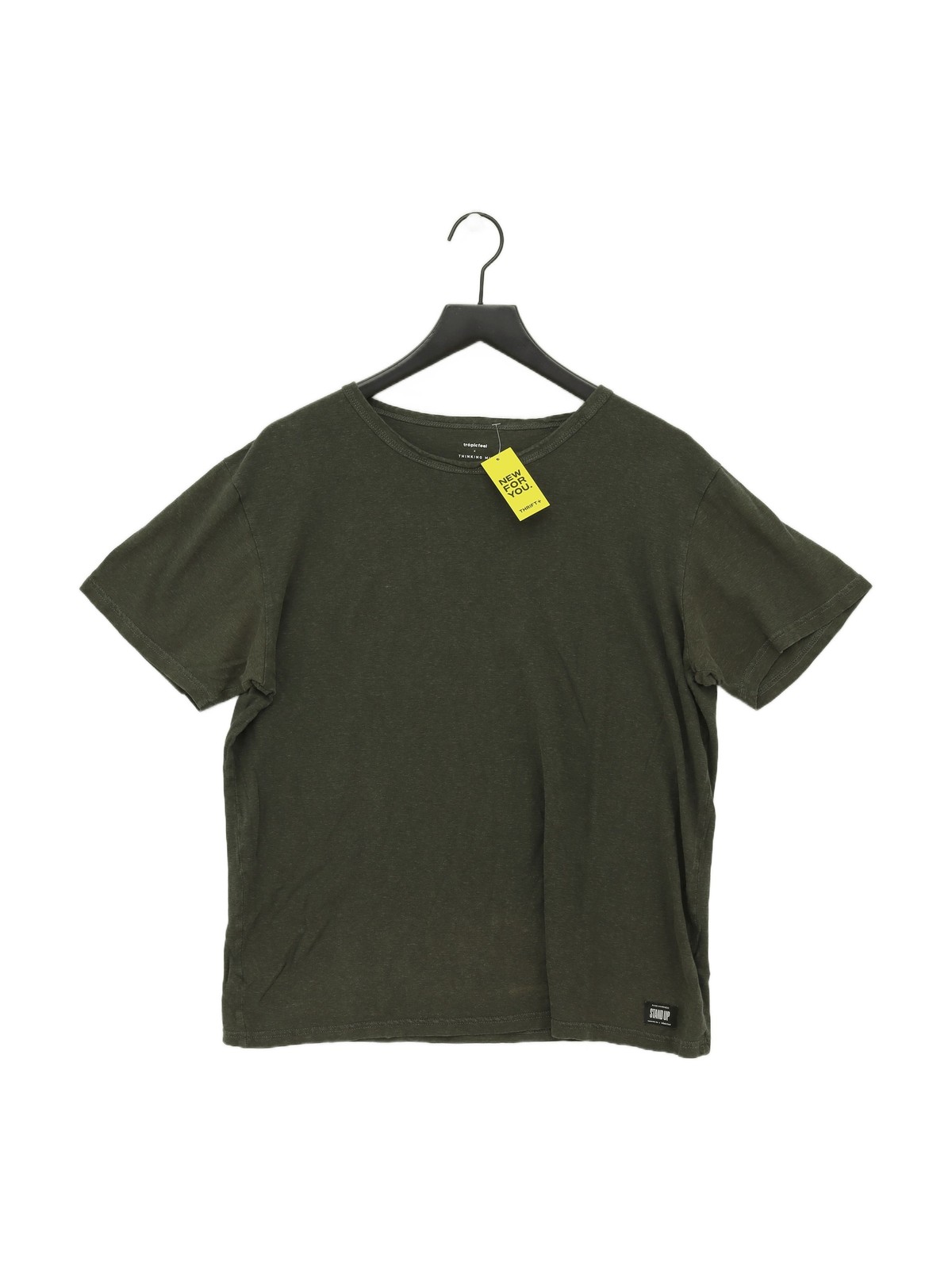 ALTRA Tropicfeel T Shirt Uomo L Verde Altro con Cotone Basic