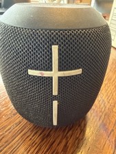 Ultimate Ears UE WONDERBOOM Bluetooth Portable Speaker Black Tested Working