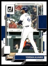 Yordan Alvarez 2022 Donruss #140 Houston Astros FREE SHIPPING AutographDen