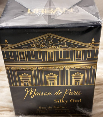 URBAN Silky Oud Eau de Parfum Spray 3.4 fl oz Oud Rose Violet Vanilla