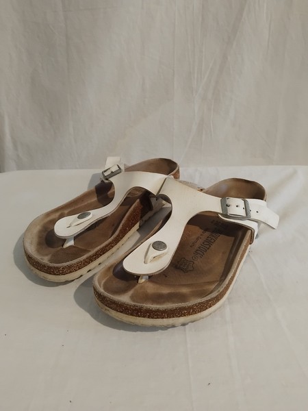 birkenstock Womens White Sandals US 7 UK 5 EU 37