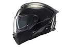 CASCO MT HELMETS M MODULARE ATOM 2 SV DOPPIA VISIERA SOLID A1 GLOSS BLACK
