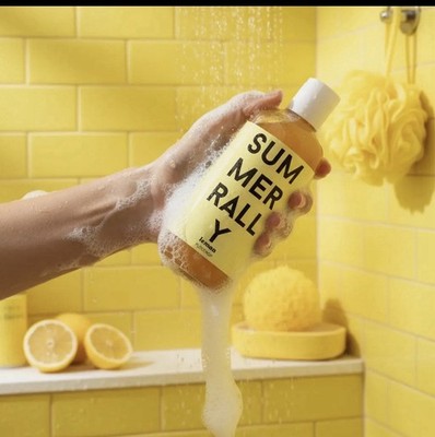 Pure Drop Summer Rally Lemon Body Soap, Body Wash, Shower Gel 10 Oz Sealed