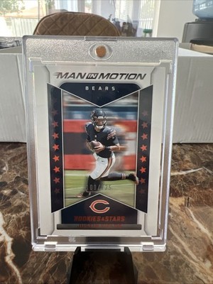 2022 Panini Rookies & Stars Man in Motion Justin Fields #MM-30 Orange /125