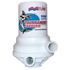 Rule Tournament Series 1600 Gph Livewell Pump...