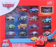 Disney Pixar Cars 15 Pack Mini Racers WILL RUSCH FRITTER  Save 8%