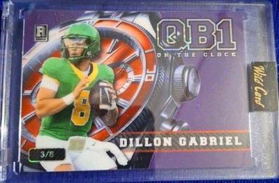 2024 Wild Card QB1 OCW-PL-DG1 Dillon Gabriel RC 3/8