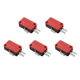 10/20Pcs Red New 3 Pin Microswitch Push Button For Arcade Mame Jamma Games E